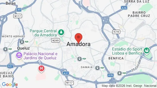Kontorlokaler til leje i Amadora - Foto fra Google Street View