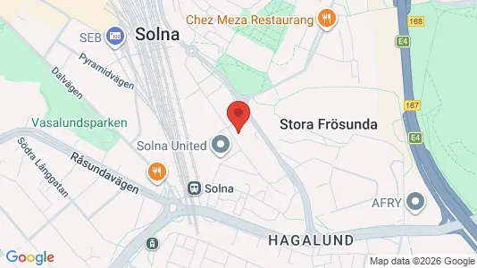 Espacios de oficina En alquiler i Solna - Foto de Google Street View