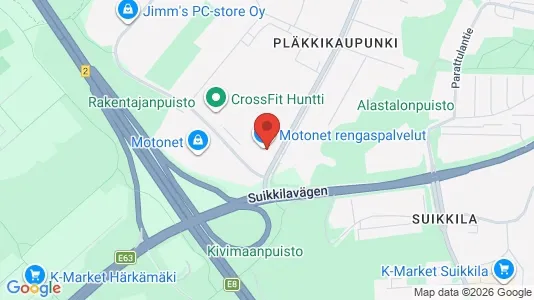 Liikekiinteistöt Vuokrattavana i Raisio - Kuva Google Street Viewstä