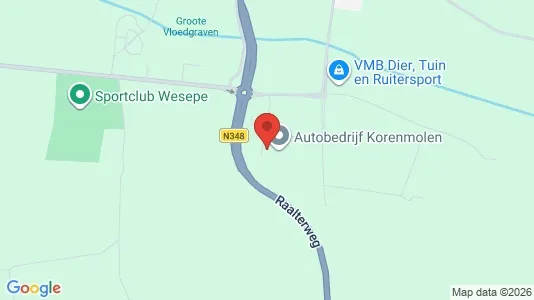 Commercial properties for sale i Olst-Wijhe - kort over placeringen