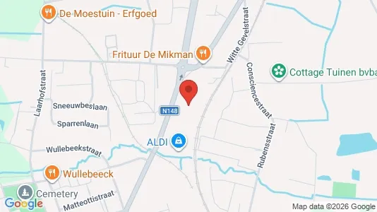 Bedrijfsruimtes te huur i Schelle - Foto uit Google Street View