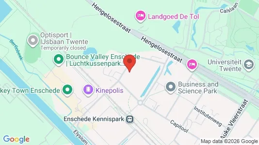 Kantorruimte te huur i Enschede - kort over placeringen