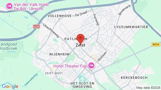 Kantorruimte te huur i Zeist - Foto uit Google Street View