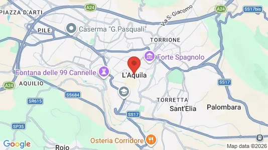 Liikekiinteistöt Vuokrattavana i L'Aquila - Kuva Google Street Viewstä