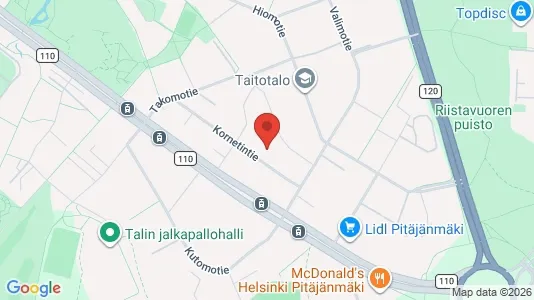 Office spaces for rent i Helsinki Läntinen - kort over placeringen