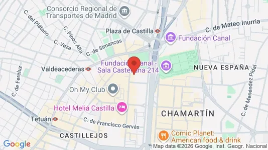Büros zur Miete i Madrid Tetuán – Foto von Google Street View