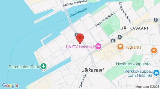 Büros zur Miete i Helsinki Eteläinen - kort over placeringen