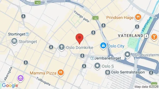 Kontorlokaler til leje i Oslo Sentrum - Foto fra Google Street View