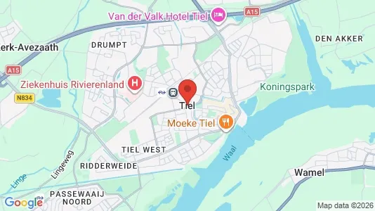 Producties te huur i Tiel - Foto uit Google Street View