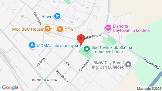 Lokaler til leje i Brno-venkov - Foto fra Google Street View