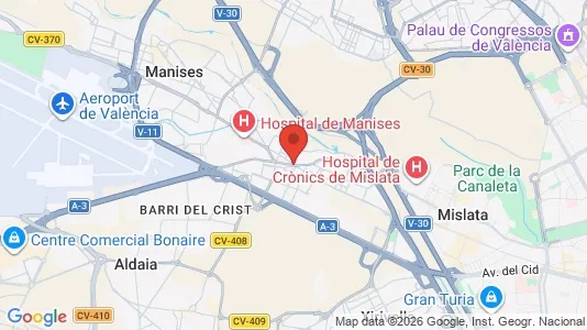 Industrilokaler för uthyrning i Quart de Poblet – Foto från Google Street View