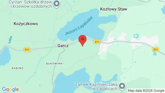 Commercial properties for sale i Kartuski - kort over placeringen