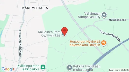 Werkstätte zur Miete i Hyvinkää – Foto von Google Street View