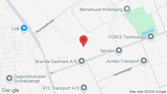 Varastot Vuokrattavana i Brøndby - Kuva Google Street Viewstä