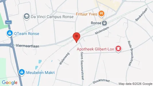 Bedrijfsruimtes te huur i Ronse - Foto uit Google Street View