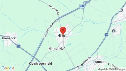 Kantorruimte te huur i Hirm - kort over placeringen