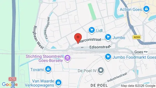 Bedrijfsruimtes te huur i Goes - Foto uit Google Street View