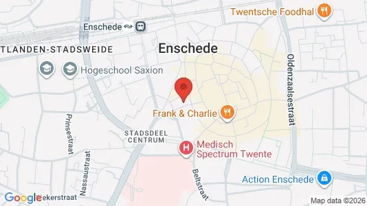 Lokaler til leje i Enschede - Foto fra Google Street View