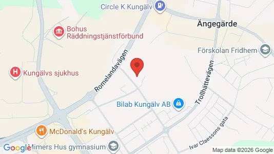 Varastot Vuokrattavana i Kungälv - Kuva Google Street Viewstä