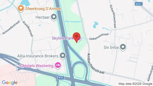 Toimistotilat Vuokrattavana i Izegem - Kuva Google Street Viewstä