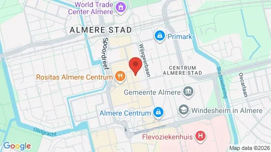 Toimistotilat Vuokrattavana i Almere - Kuva Google Street Viewstä