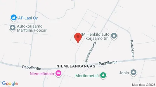 Varastot Vuokrattavana i Rovaniemi - Kuva Google Street Viewstä