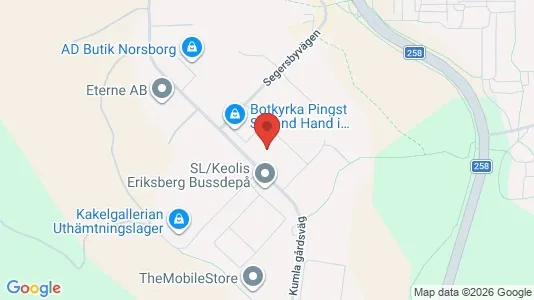 Commercial properties for rent i Botkyrka - kort over placeringen