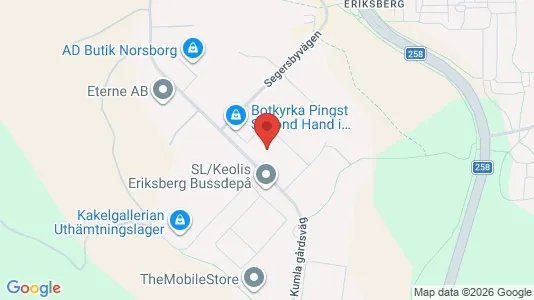 Commercial properties for rent i Botkyrka - kort over placeringen