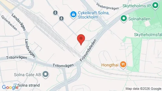 Kontorlokaler til leje i Solna - Foto fra Google Street View
