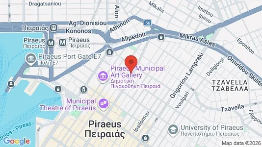 Nieruchomości komercyjne Na sprzedaż i Piraeus - kort over placeringen