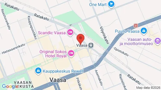 Kantorruimte te huur i Vaasa - Foto uit Google Street View