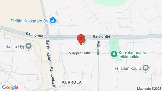 Industrial properties for rent i Raisio - Photo from Google Street View