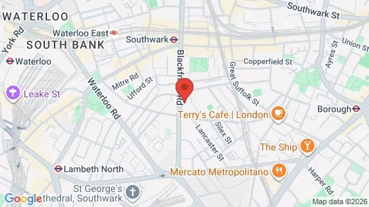 Büros zur Miete i London SE1 – Foto von Google Street View