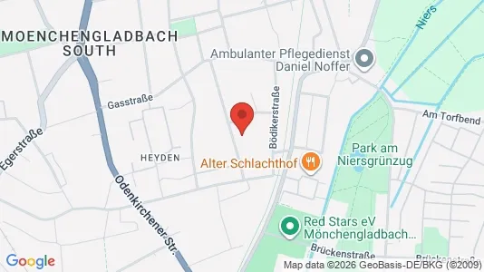 Büros zur Miete i Mönchengladbach – Foto von Google Street View
