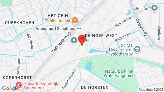 Kontorlokaler til leje i Amersfoort - kort over placeringen