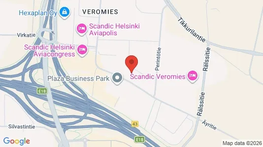Kontorer til leie i Vantaa – Bilde fra Google Street View