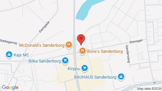 Kontorer til leie i Sønderborg – Bilde fra Google Street View