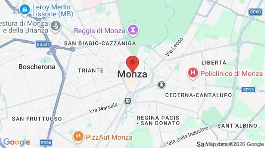 Kontorlokaler til leje i Monza - Foto fra Google Street View
