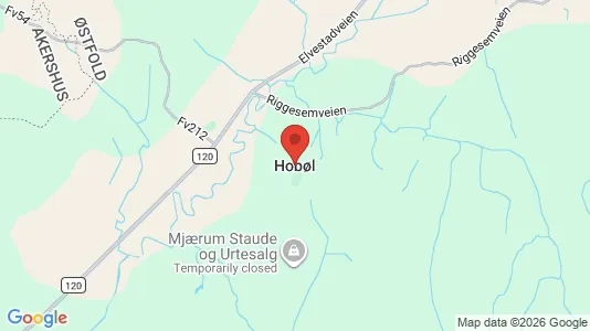 Varastot Vuokrattavana i Hobøl - Kuva Google Street Viewstä