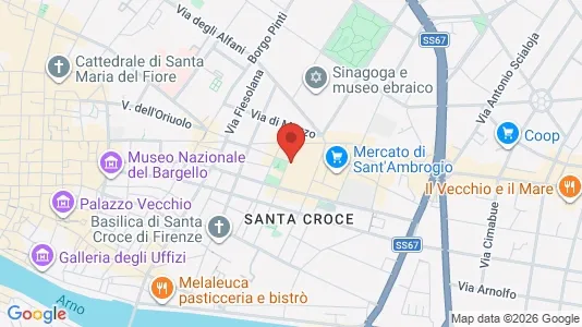Gewerbeflächen zur Miete i Firenze - kort over placeringen