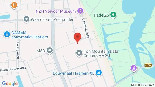 Lokaler til leie i Haarlem – Bilde fra Google Street View