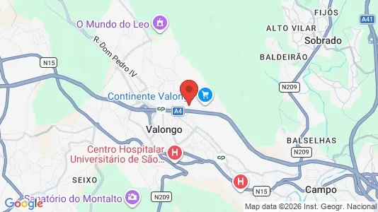 Grond te koop i Valongo - Foto uit Google Street View