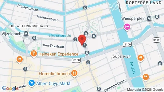 Espacios de oficina En alquiler i Amsterdam Centrum - kort over placeringen