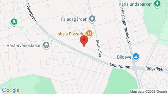 Varastot Vuokrattavana i Landskrona - Kuva Google Street Viewstä