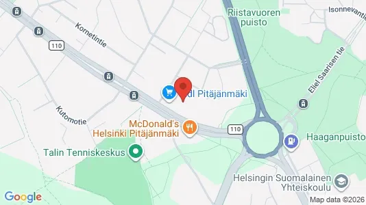 Kontorlokaler til leje i Helsinki Läntinen - Foto fra Google Street View