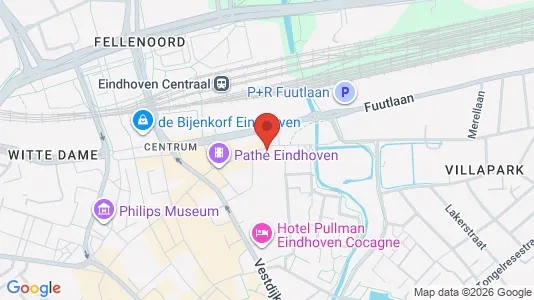Industrial properties for rent i Eindhoven - kort over placeringen