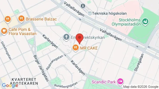 Kontorlokaler til leje i Östermalm - Foto fra Google Street View