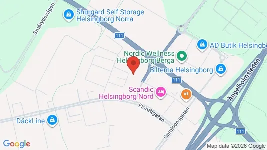 Magazijnen te huur i Helsingborg - Foto uit Google Street View