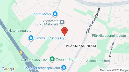 Warehouses for rent i Turku - Photo from Google Street View