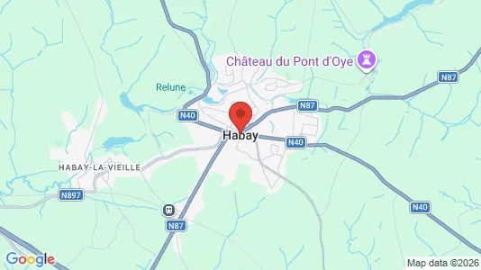 Büros zur Miete i Habay – Foto von Google Street View